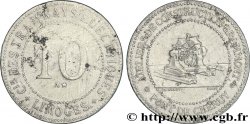 COMPAGNIE DES TRAMWAYS ELECTRIQUES 10 Centimes Limoges
