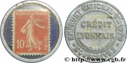 CREDIT LYONNAIS Timbre 10 Centimes Paris