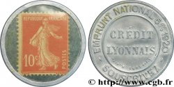 CREDIT LYONNAIS Timbre 10 Centimes Paris