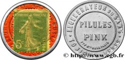 PILULES PINK Timbre 5 Centimes Paris