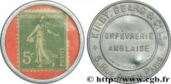 KIRBY BEARD & Co Ld Timbre 5 Centimes Paris