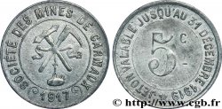 SOCIÉTÉ DES MINES DE CARMAUX 5 Centimes Carmaux