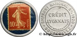CREDIT LYONNAIS Timbre 10 Centimes Paris