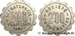 SOCIETE COOPERATIVE LA FRATERNITE 2 Francs Amplepuis