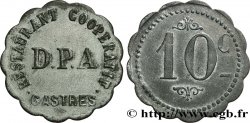 RESTAURANT COOPERATIF D.P.A 10 Centimes Castres