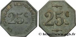 LA POPULAIRE 25 CENTIMES LESPIGNAN