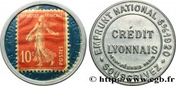 CREDIT LYONNAIS Timbre 10 Centimes Paris