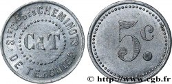 SOCIETE COOPERATIVE DES CHEMINOTS DE TERGNIER 5 Centimes Tergnier