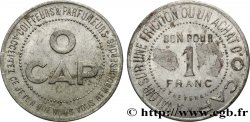 O CAP COIFFEURS & PARFUMEURS 1 Franc Paris
