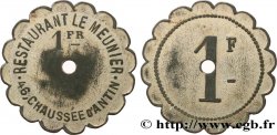 RESTAURANT LE MEUNIER 1 Franc Paris