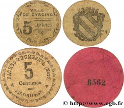 LOTS Lot de 2 monnaies - Cysoing et Faches-Thumesnil lot