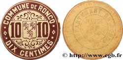 COMMUNE DE RONCQ 10 Centimes RONCQ
