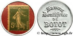 SAVON DENTIFRICE DE BOTOT Timbre 5 Centimes LEVALLOIS-PERRET