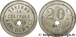 CAFES BRASSERIES ET RESTAURANTS 20 Centimes - Taverne Karcher & Cie Paris