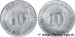 ETABLISSEMENTS JACOB HOLTZER 10 Centimes Etablissements Jacob Holtzer Unieux