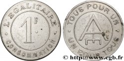 REGROUPEMENT DE COMMERÇANTS ET D INDUSTRIELS 1 Franc - L’Égalitaire Consommation Paris