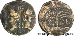AUGUSTUS and AGRIPPA Dupondius