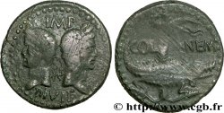 AUGUSTE et AGRIPPA Dupondius