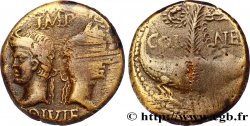 AUGUSTUS and AGRIPPA Dupondius