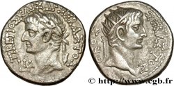 AUGUSTE et TIBÈRE Tétradrachme TTB+/SUP