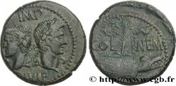 AUGUSTE et AGRIPPA Dupondius