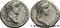 NERO and POPPAEA Drachme syro-phénicienne