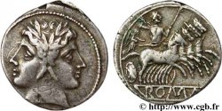 REPUBBLICA ROMANA - ANONIMO Didrachme ou quadrigatus