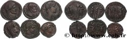 LOTS Lots de 6 monnaies