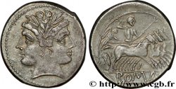 RÉPUBLIQUE ROMAINE - ANONYMES Didrachme ou quadrigatus