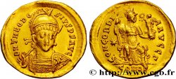 THÉODOSE II Solidus SUP