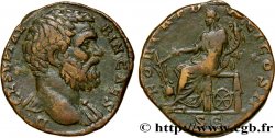 CLODIUS ALBINUS Sesterce XF