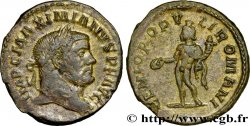 MAXIMIEN HERCULE Follis ou nummus SUP