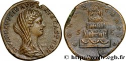 DIVA FAUSTINA Sesterce TTB+