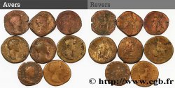 LOTES Lot de 8 monnaies romaines