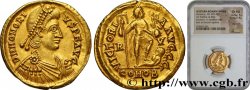 HONORIUS Solidus MS/AU