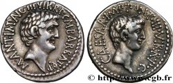 ANTONIUS and OCTAVIAN Denier AU