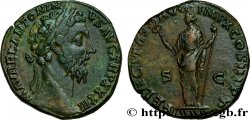 MARCUS AURELIUS Sesterce AU