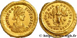 THEODOSIUS II Tremissis MS