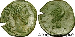 MARCUS AURELIUS Sesterce AU
