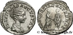 PLAUTILLE et CARACALLA Denier SPL/SUP