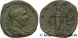 TRÉBONIEN GALLE Sesterce TTB