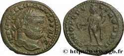 MAXIMIEN HERCULE Follis ou nummus TTB