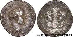 VESPASIEN, TITUS et DOMITIEN Denier TTB+