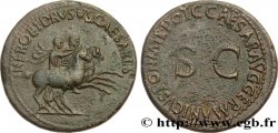 NÉRON ET DRUSUS CÉSARS Dupondius