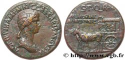 AGRIPPINA THE ELDER Sesterce XF