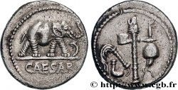 JULES CÉSAR Denier TTB+/SUP