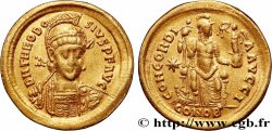 THÉODOSE II Solidus SUP/TTB+