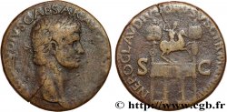 CLAUDE et NÉRON DRUSUS Sesterce TB+