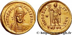 THEODOSIUS II Solidus AU