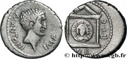 MARCUS ANTONIUS Denier AU/XF